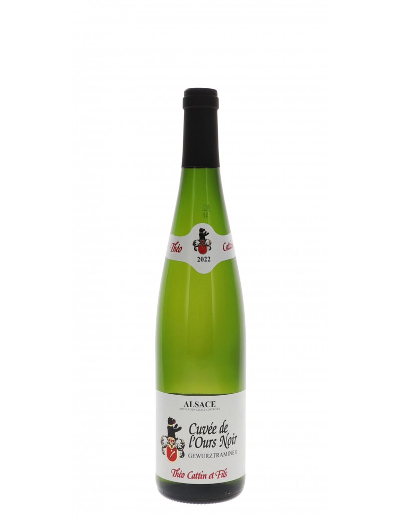 ALSACE GEWURZTRAMINER CUVEE DE L'OURS NOIR THEO CATTIN