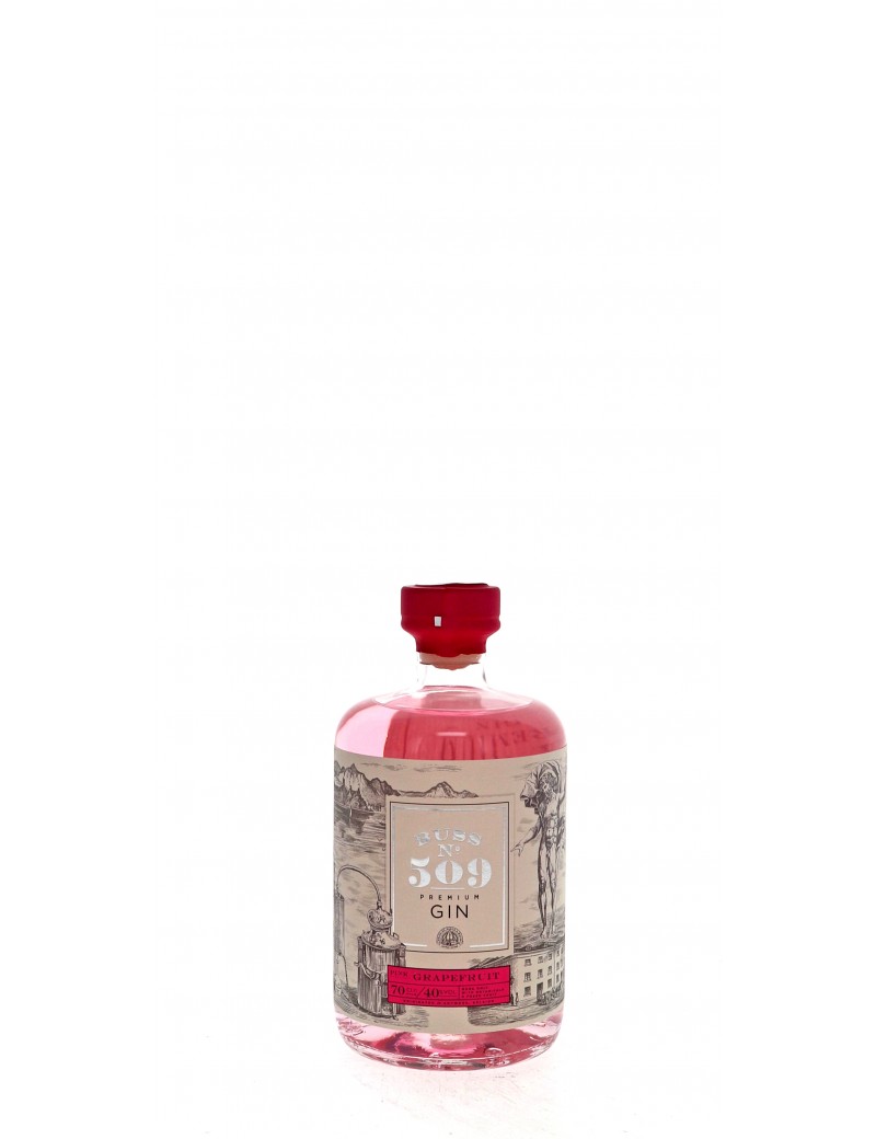 GIN BUSS 509 PINK GRAPEFRUIT 40°   70CL