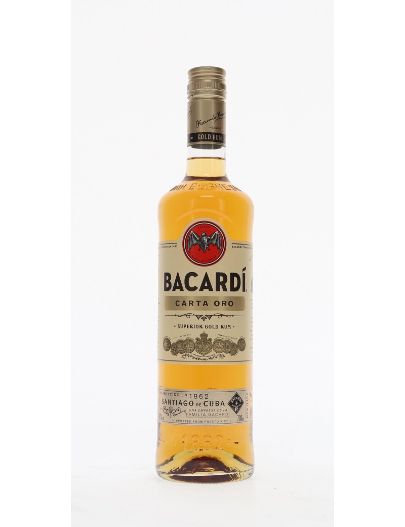 RHUM BACARDI CARTA D'ORO 40°   70CL