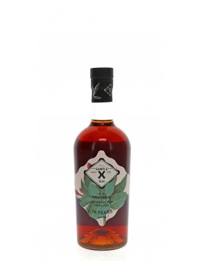 RHUM THE RUM MERCENARY SAMPLE X UNDISCLOSED DIST. 16 ANS 55,3°   70CL