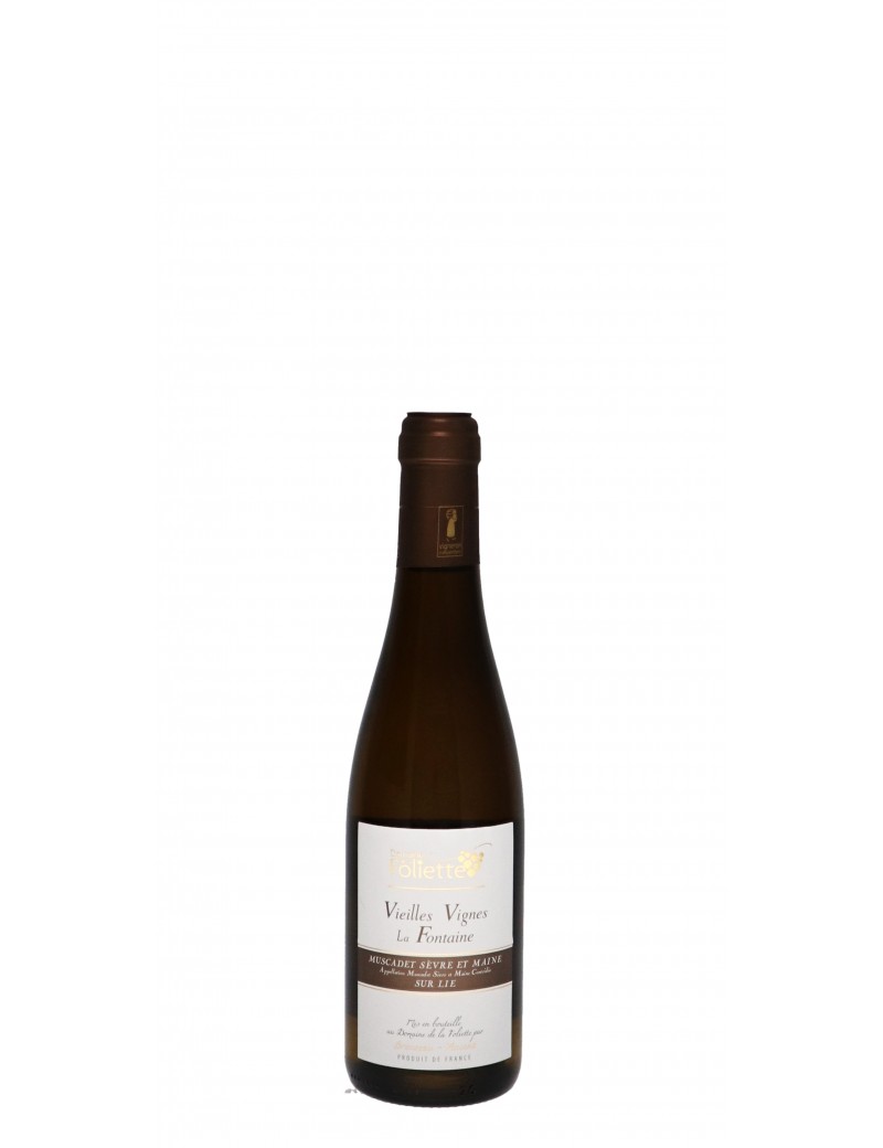 MUSCADET VIEILLES VIGNES LA FONTAINE DOMAINE DE LA FOLIETTE 375ml