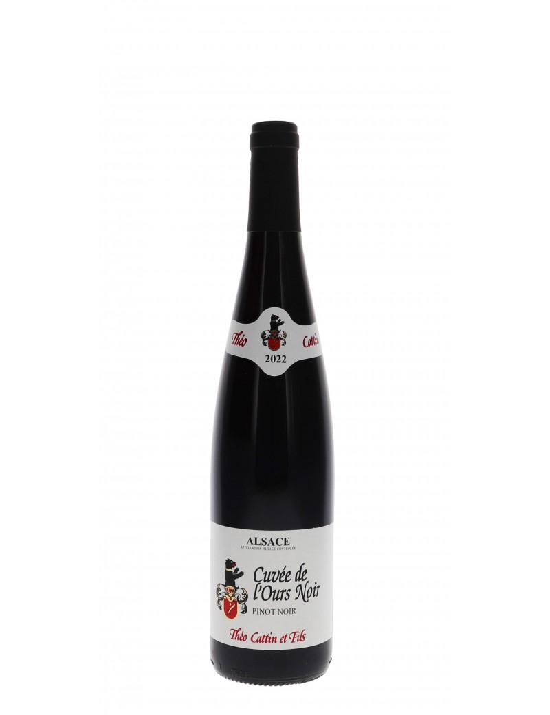 ALSACE PINOT NOIR CUVEE DE L'OURS NOIR CATTIN