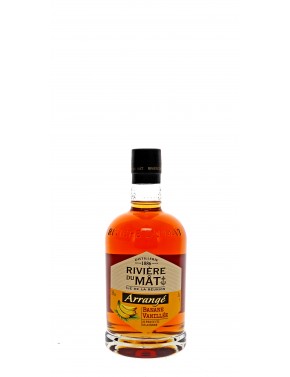 RHUM RIVIERE DU MÂT ARRANGE BANANE VANILLE 35°   70CL