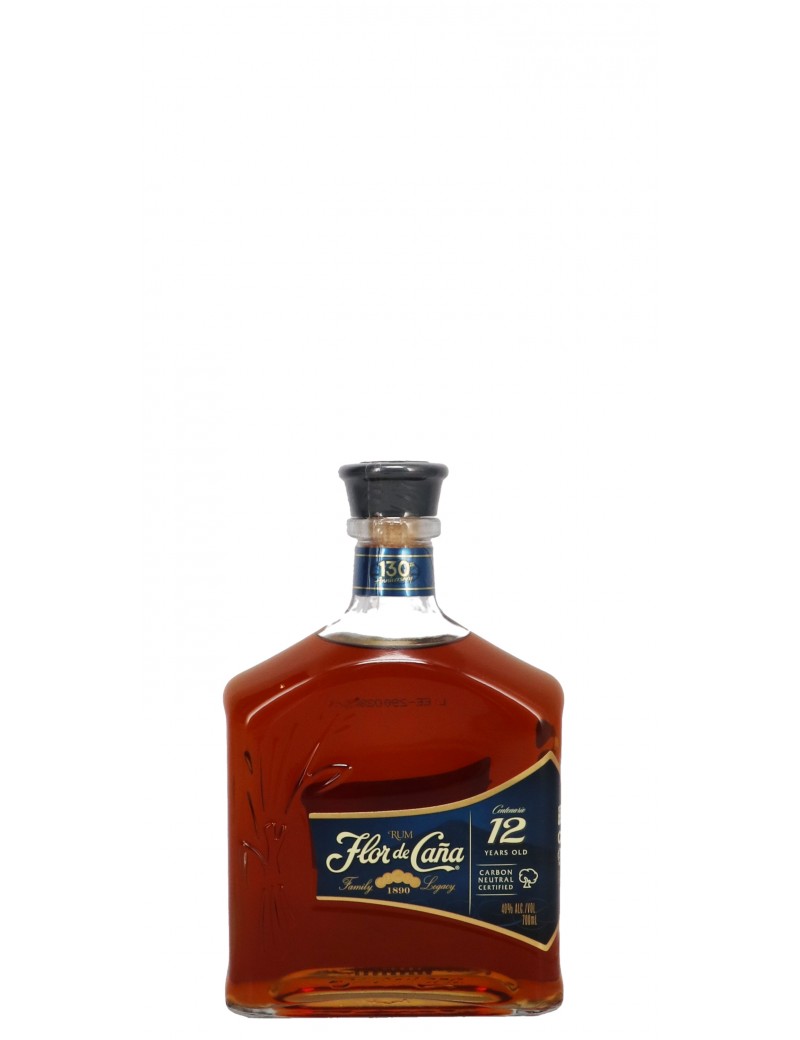 RHUM FLOR DE CANA 12 ANS 40°   70CL