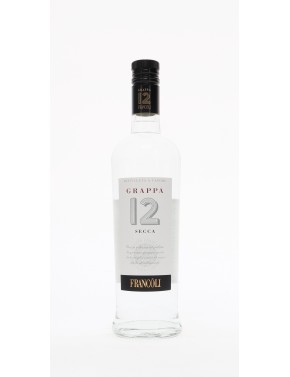 GRAPPA FRANCOLI "12" SECCA 40°   70CL