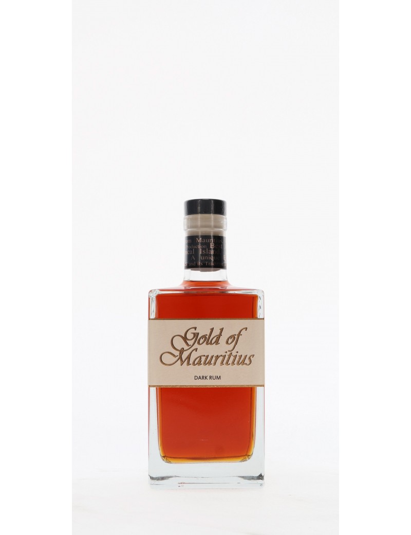 RHUM GOLD OF MAURITIUS 40°   70CL