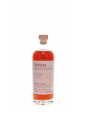 WHISKY ARRAN SHERRY CASK 55,8°   70CL