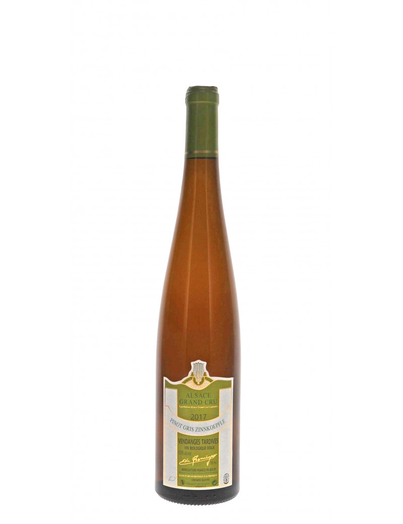 ALSACE GRAND CRU VENDANGES TARDIVES PINOT GRIS ZINNLOEPFLE ROMINGER