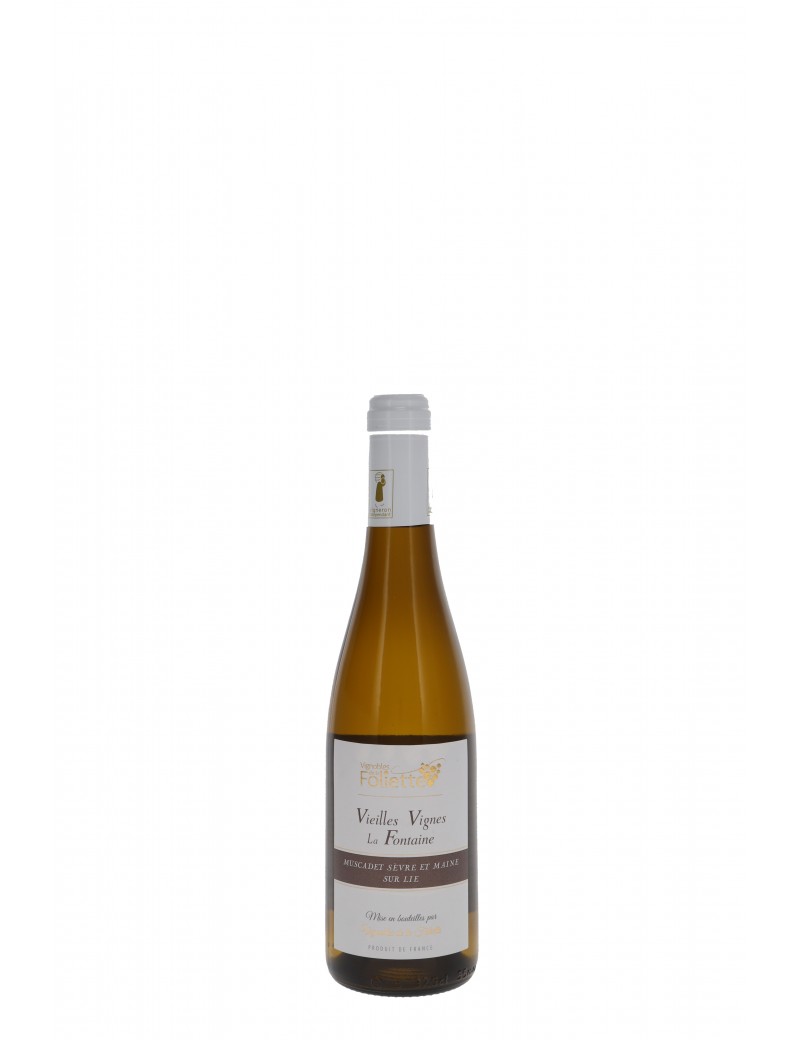 MUSCADET VIEILLES VIGNES LA FONTAINE DOMAINE DE LA FOLIETTE 375ml