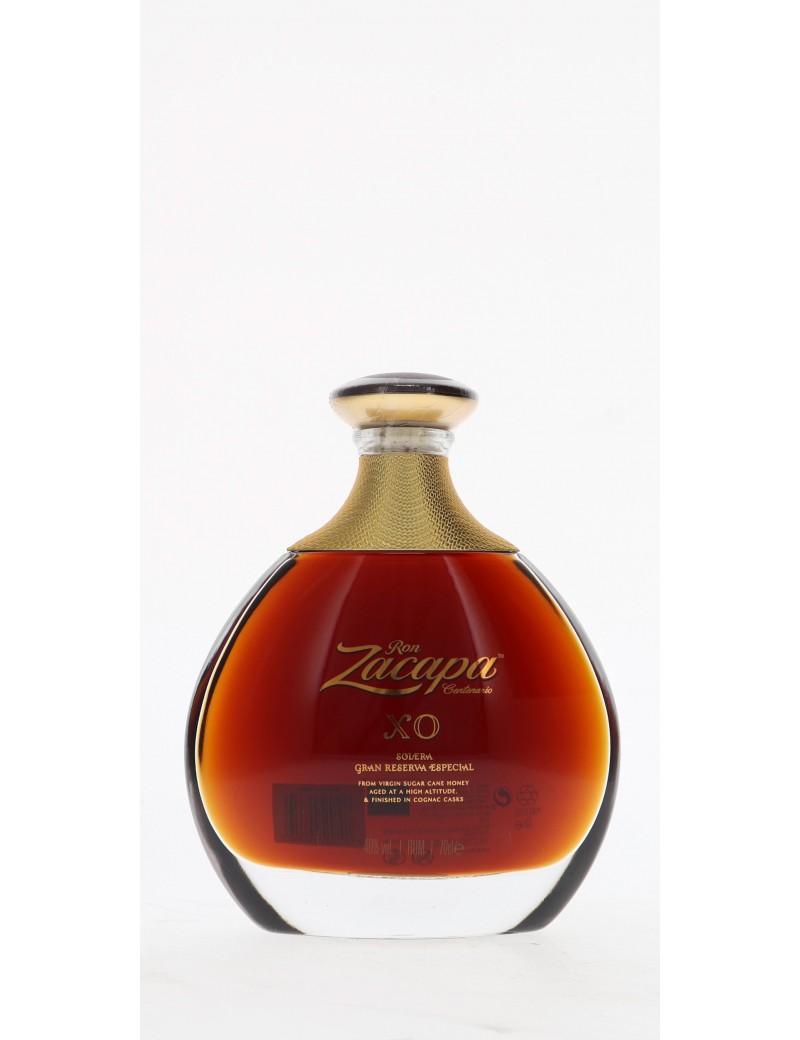 RHUM ZACAPA 25 ANS XO 40°   70CL