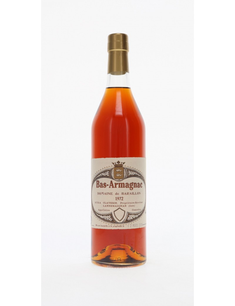 BAS-ARMAGNAC BARAILLON 1972 46°   70CL