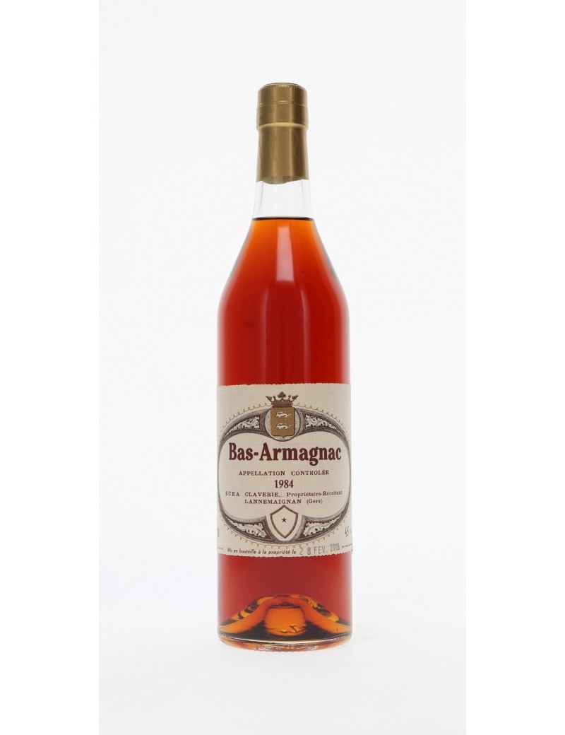 BAS-ARMAGNAC BARAILLON 1984 45°   70CL