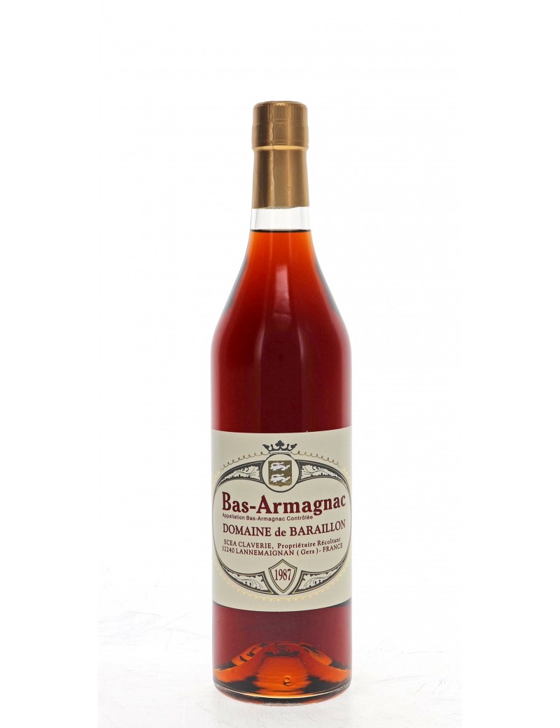 BAS-ARMAGNAC BARAILLON 1987 43°   70CL