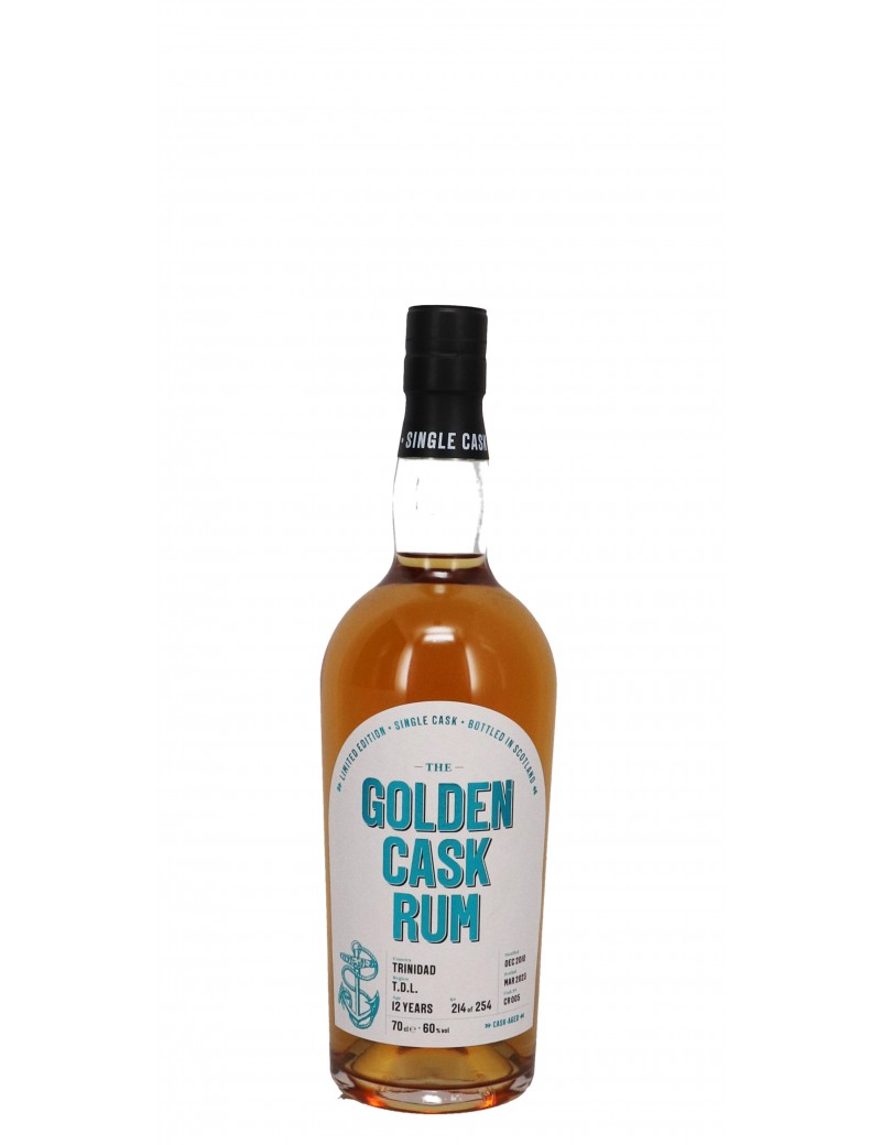 RHUM GOLDEN CASK TRINIDAD 12 ANS 60°   70CL