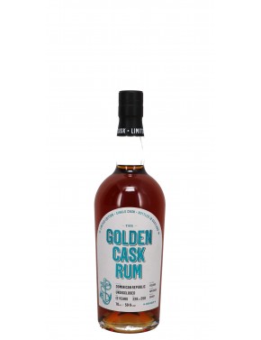 RHUM GOLDEN CASK DOMINICAN REPUBLIC 12 ANS 59,9°   70CL