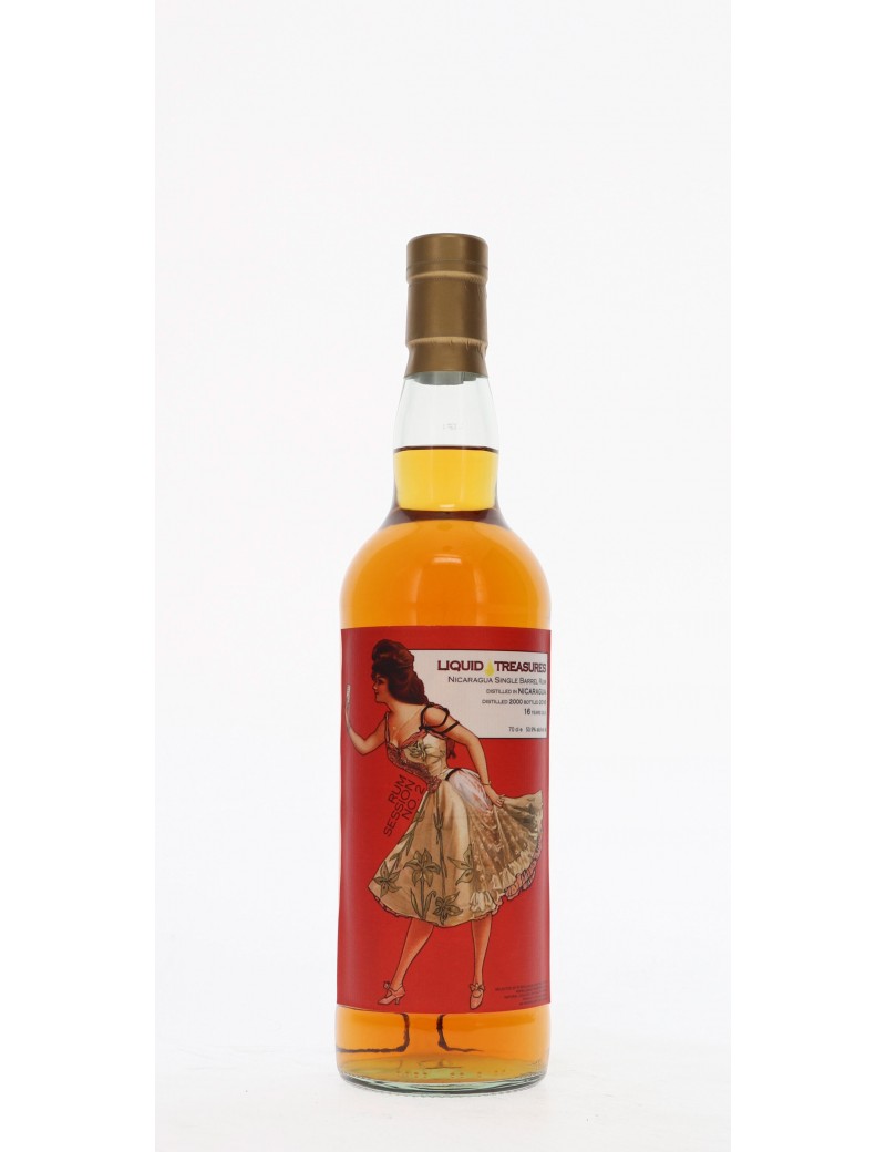 RHUM LIQUID TREASURES NICARAGUA 16 ANS 53,9°   70CL