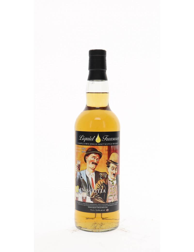 WHISKY LIQUID TREASURES GLEN SCOTIA 23 ANS 53,6°   70CL