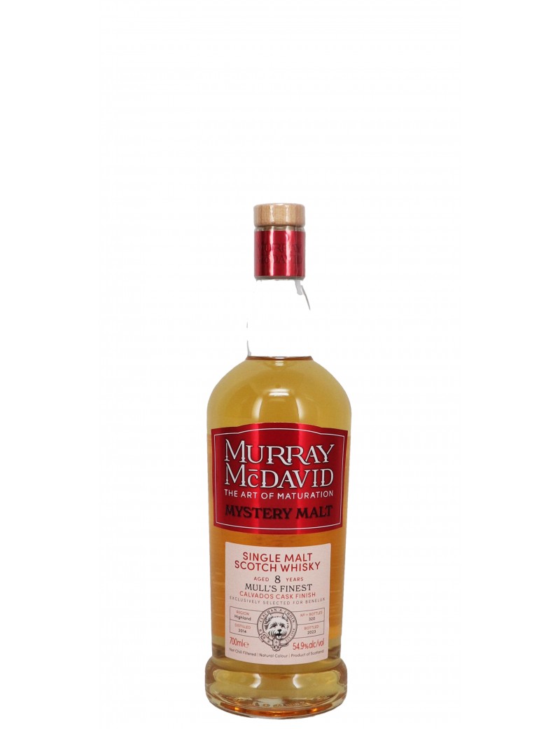 WHISKY MURRAY McDAVID MULL'S FINEST 8 ANS 54,9°   70CL