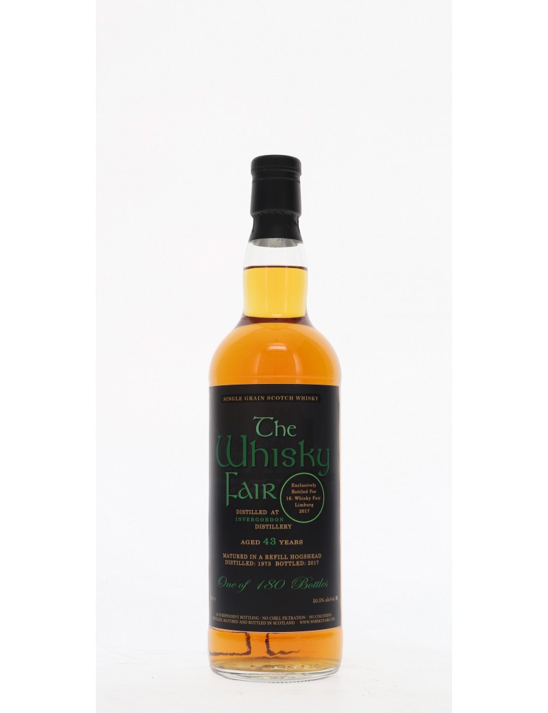 WHISKY THE WHISKY FAIR INVERGORDON 43 ANS 50,5°   70CL