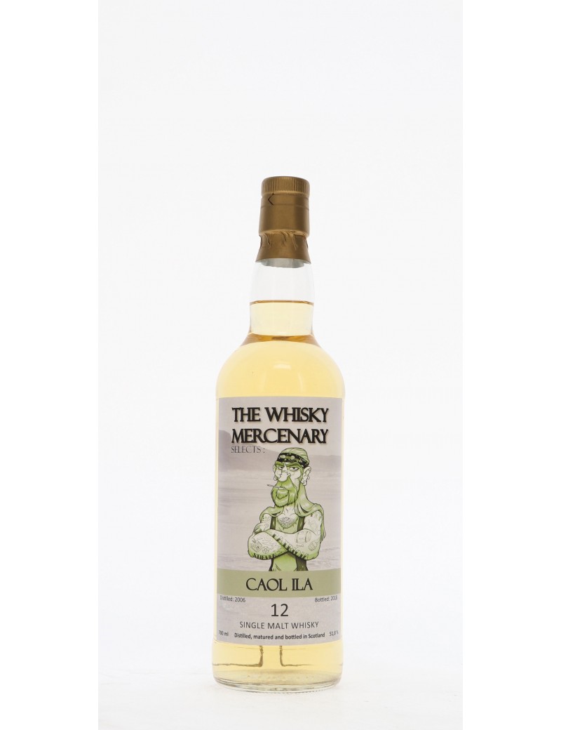 WHISKY THE WHISKY MERCENARY CAOL ILA 12 ANS 51,8°   70CL