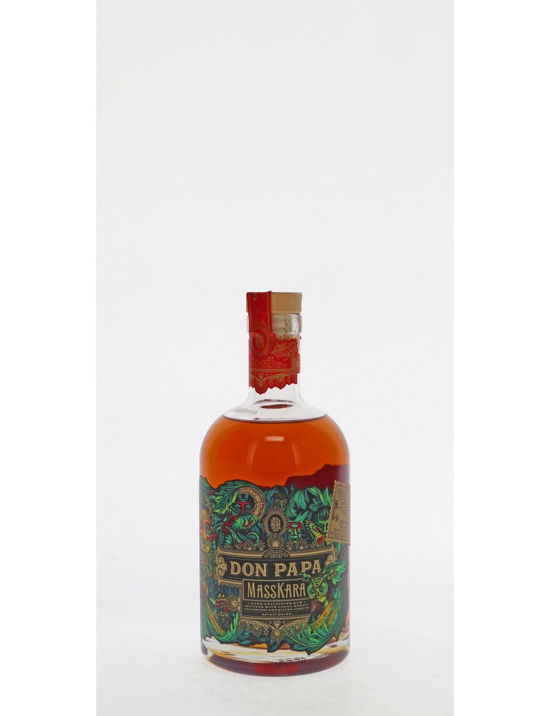 RHUM DON PAPA MASSKARA 40°   70CL