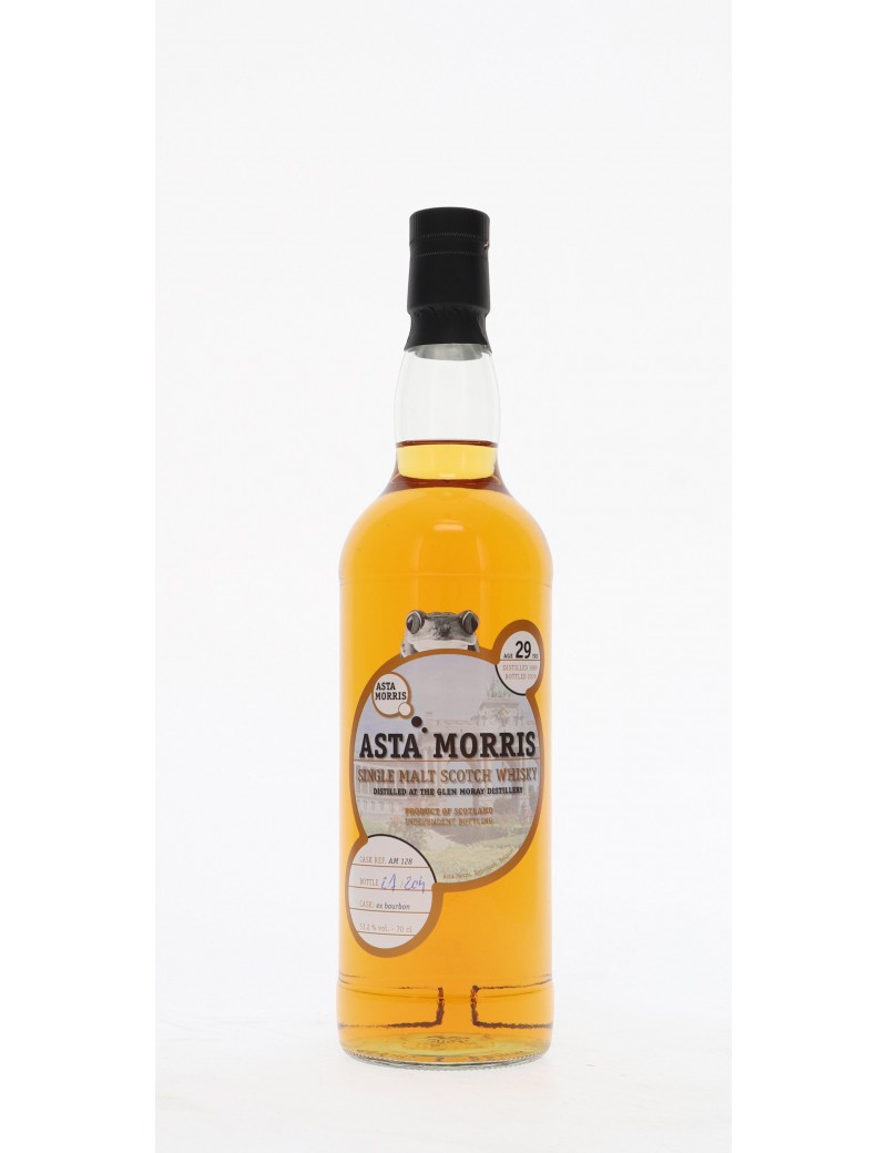 WHISKY ASTA MORRIS GLEN MORAY 29 ANS 53,2°   70CL