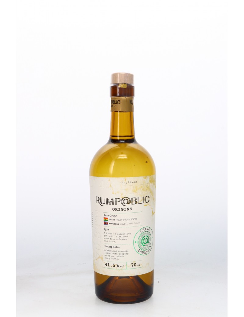 RUMP@BLIC ORIGINS GHANA & ESTAWINI 41.5° 70CL