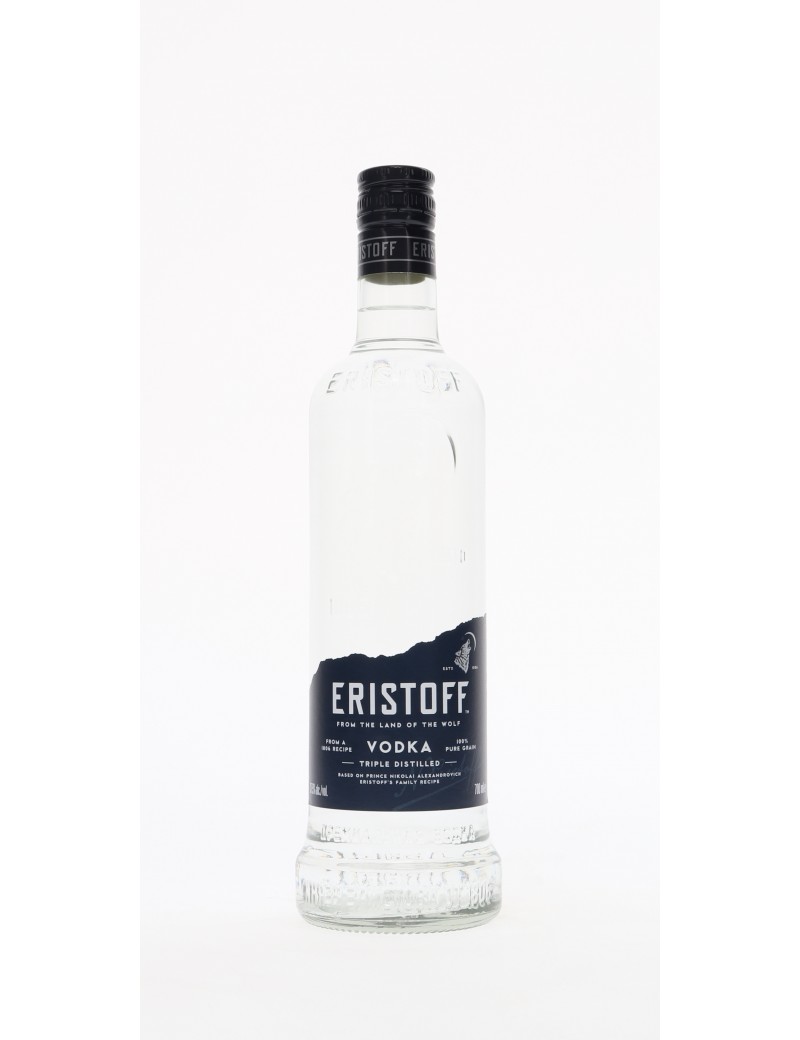 VODKA ERISTOFF BLANCHE 37,5°   70CL