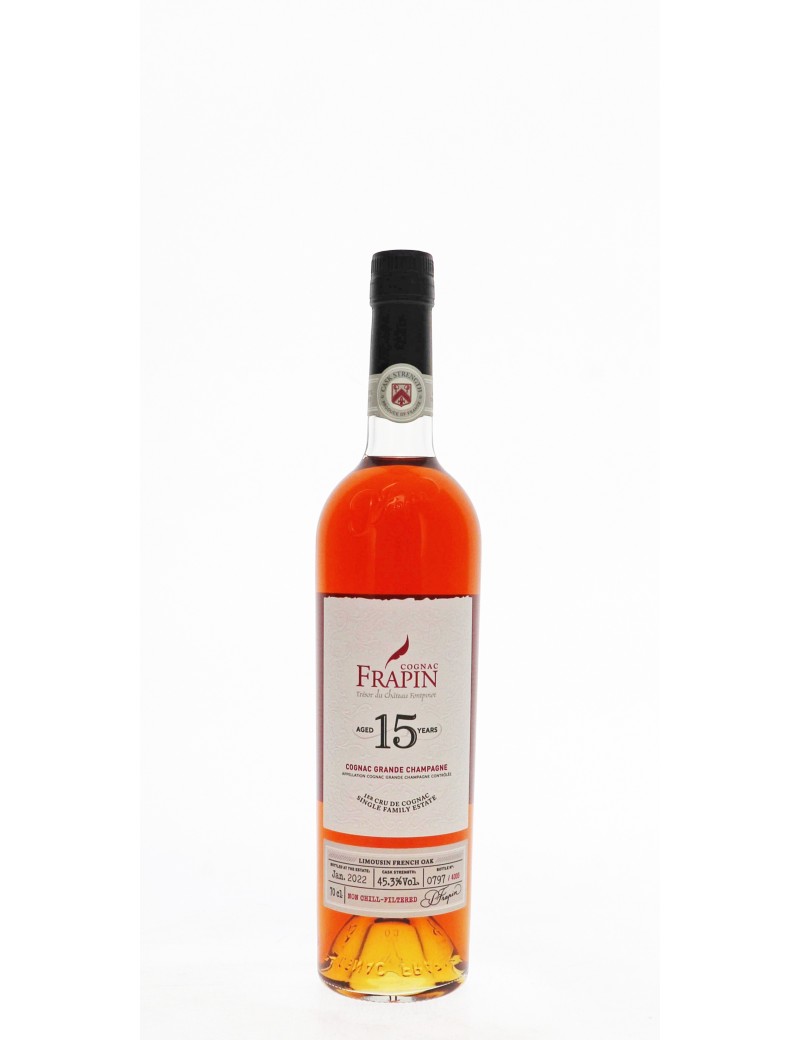 COGNAC FRAPIN 15 ANS 45,3°   70CL