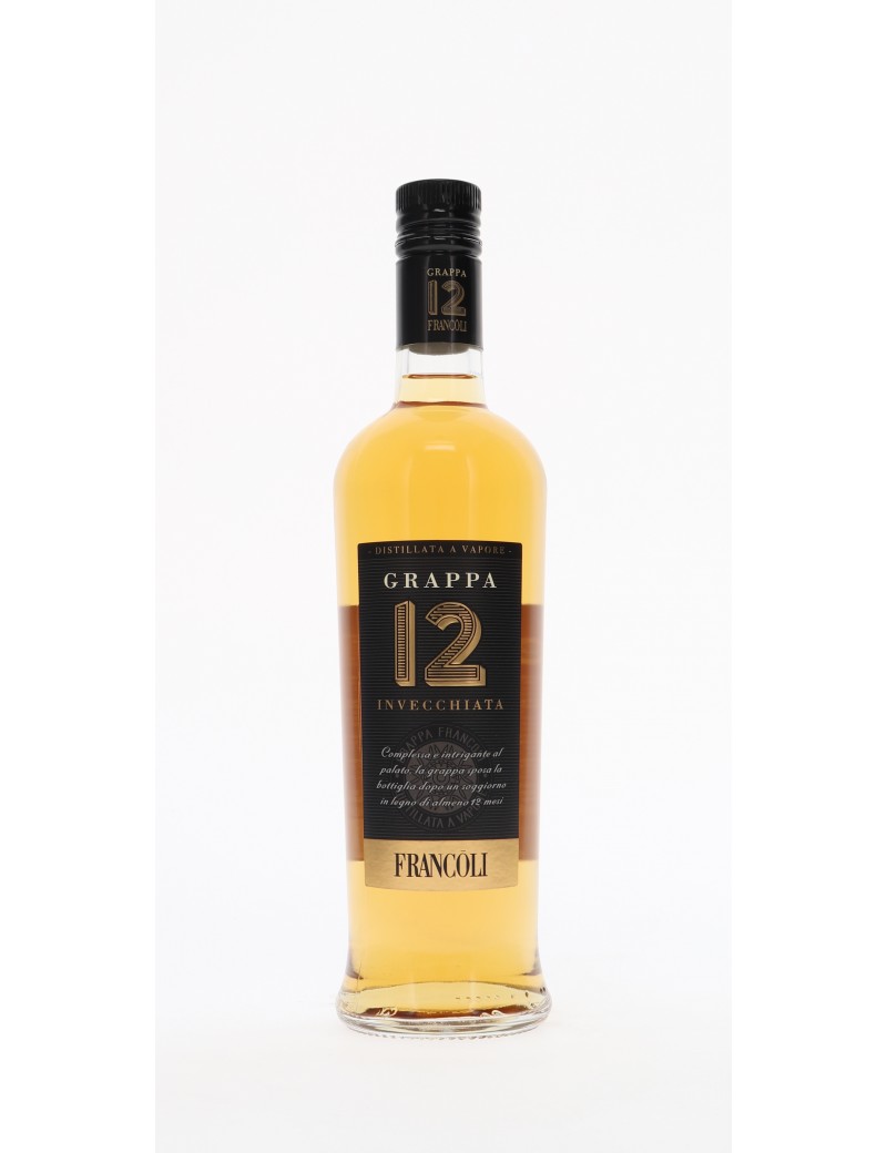 GRAPPA FRANCOLI "12" INVECCHIATA 40°   70CL