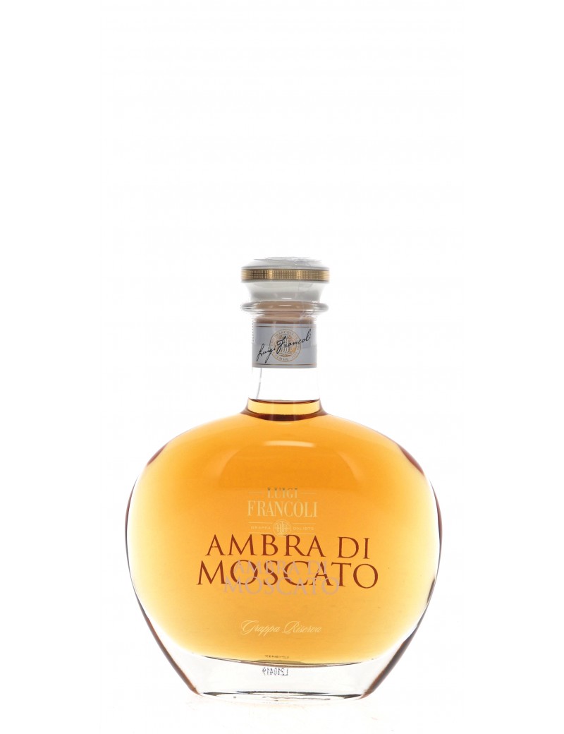 GRAPPA FRANCOLI AMBRA DI MOSCATO RISERVA 42,5°   70CL