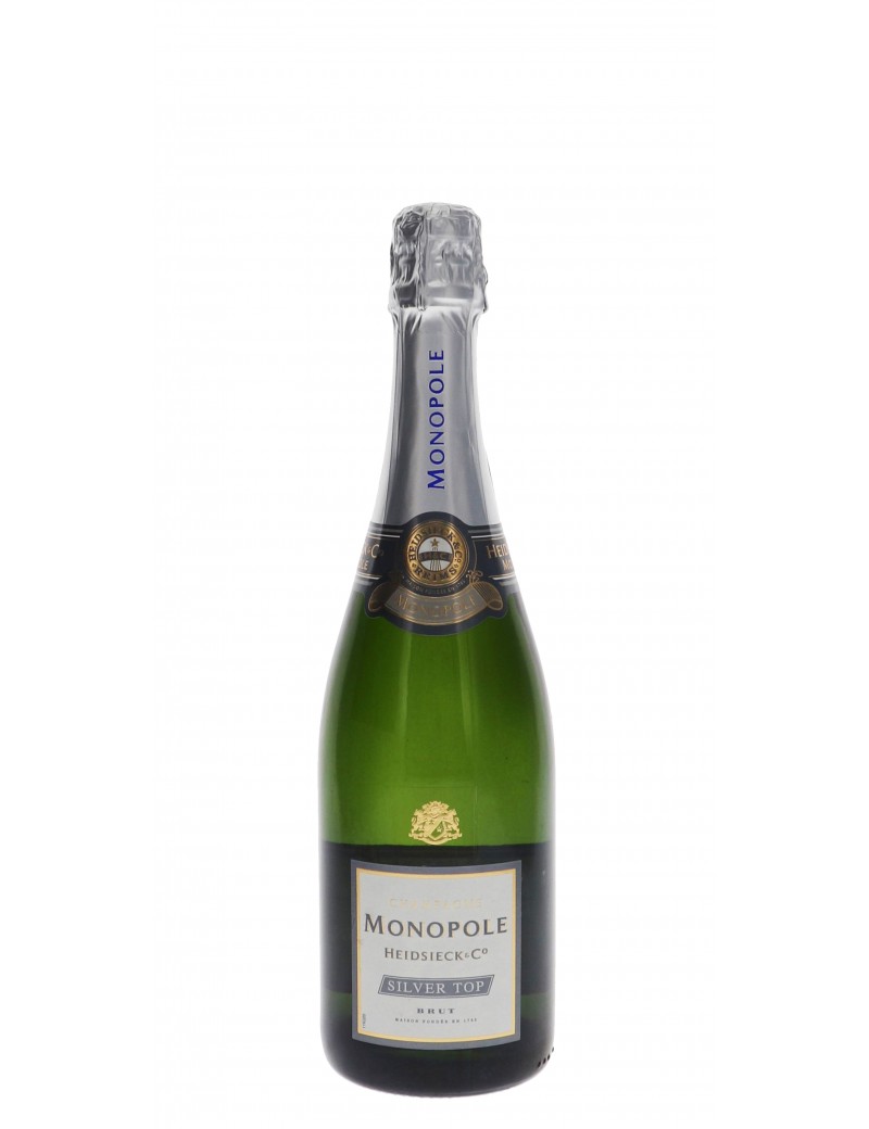 CHAMPAGNE HEIDSIECK MONOPOLE SILVER TOP