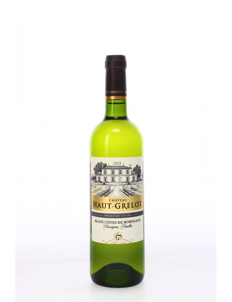 BLAYE COTES DE BORDEAUX BLANC PREMIERE CUVEE CHATEAU HAUT GRELOT