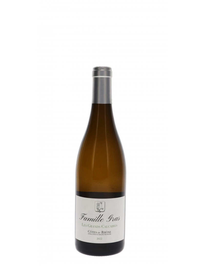 COTES DU RHONE BLANC LES GRANDS CALCAIRES FAMILLE GRAS