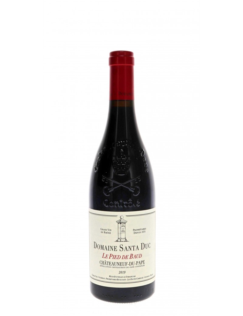 CHATEAUNEUF DU PAPE LE PIED DE BAUD DOMAINE SANTA DUC