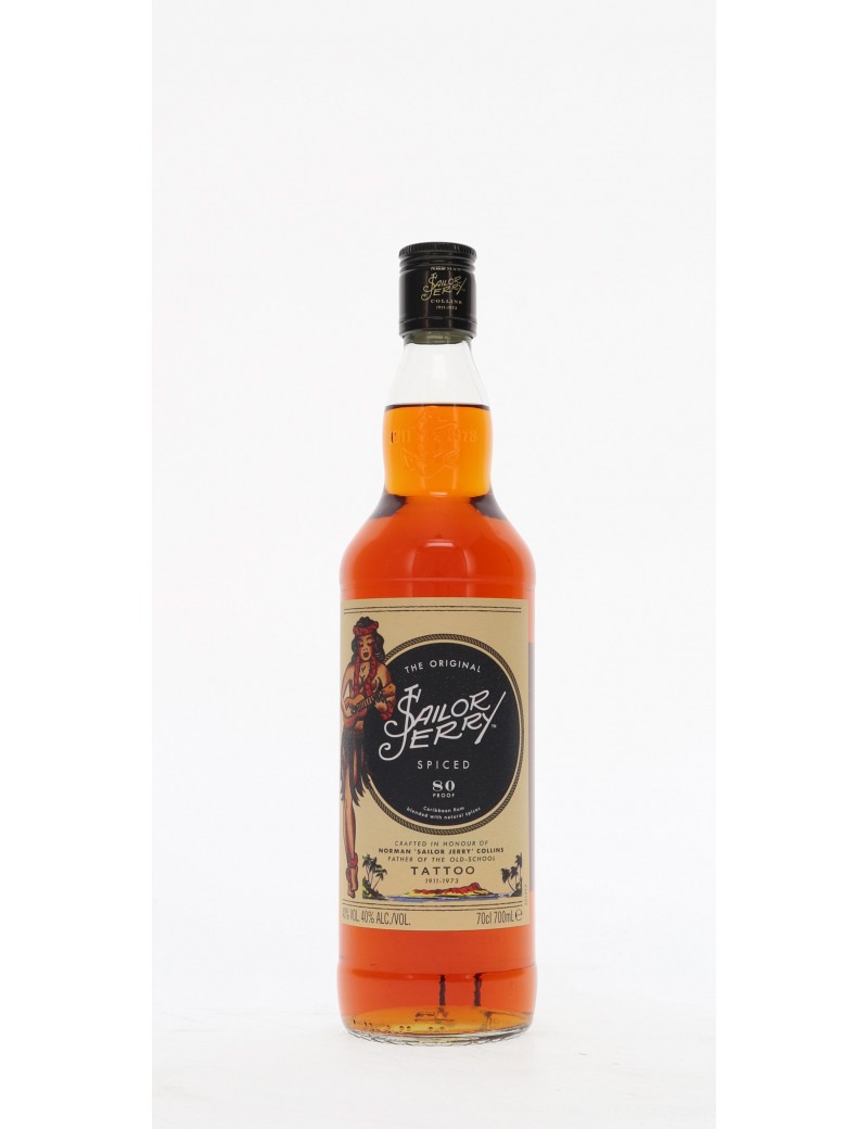 RHUM SAILOR JERRY 40°   70CL