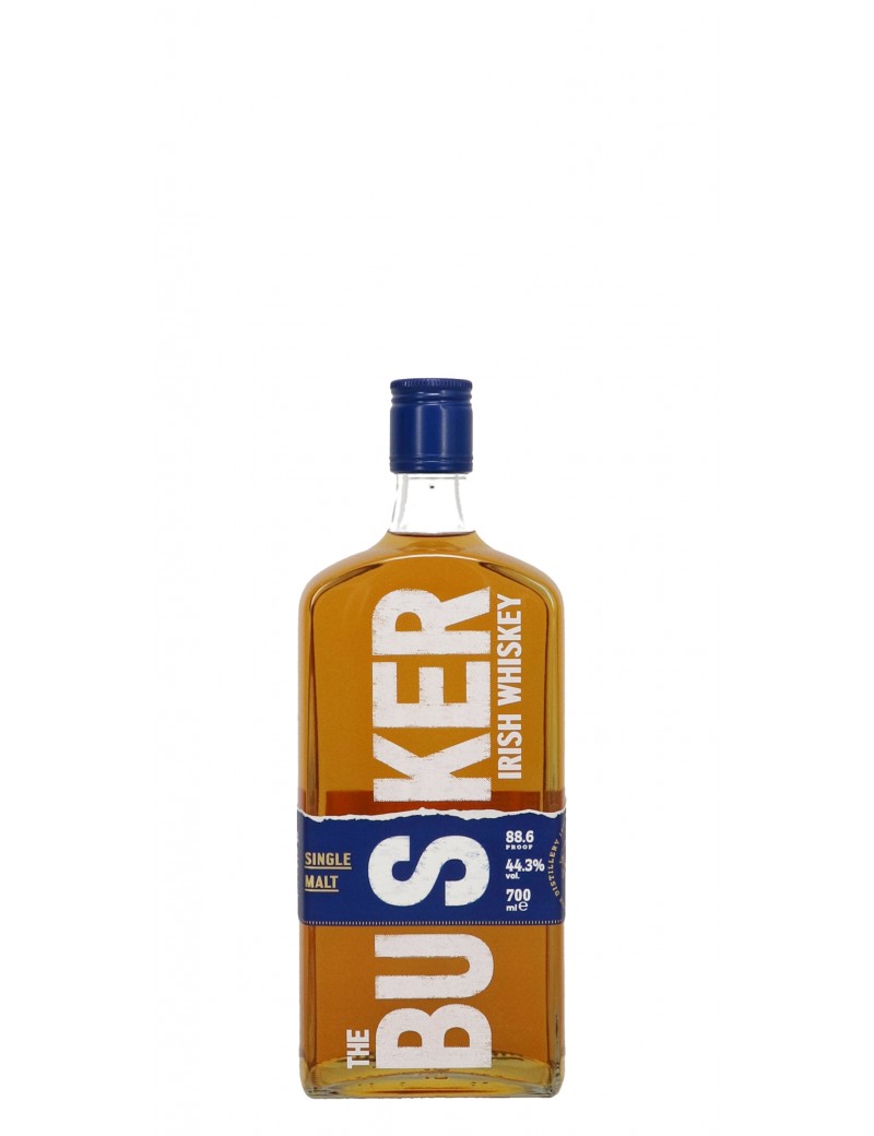 WHISKY THE BUSKER SINGLE MALT 44,3°   70CL