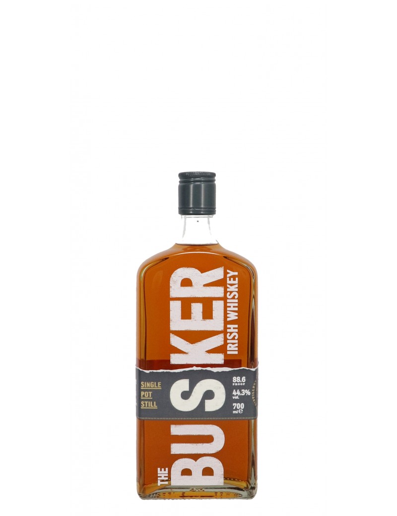 WHISKY THE BUSKER SINGLE POT STILL 44,3°   70CL