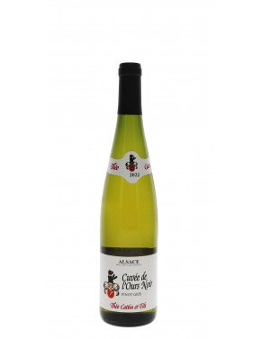 ALSACE PINOT GRIS CUVEE DE L'OURS NOIR THEO CATTIN & FILS