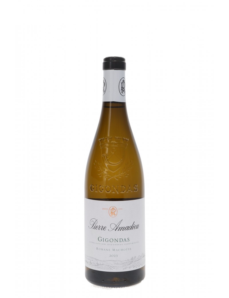 GIGONDAS BLANC ROMANE MACHOTTE PIERRE AMADIEU