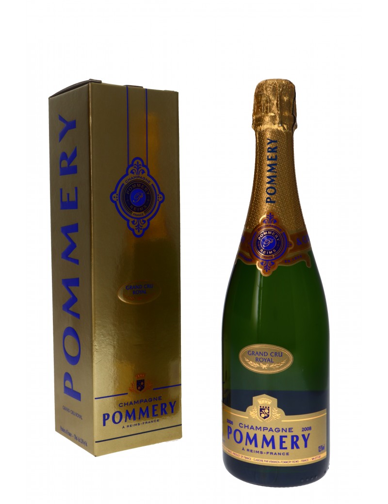 CHAMPAGNE POMMERY GRAND CRU MILLESIME avec étui