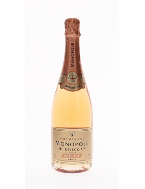 CHAMPAGNE HEIDSIECK MONOPOLE ROSE TOP