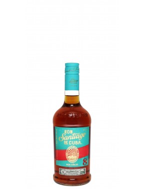 RHUM SANTIAGO DE CUBA 8 ANS 40°   70CL