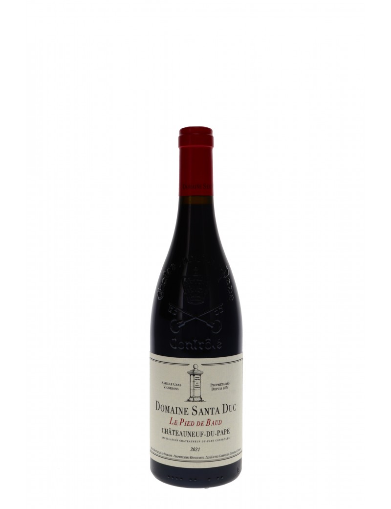 CHATEAUNEUF DU PAPE LE PIED DE BAUD DOMAINE SANTA DUC