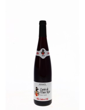 ALSACE PINOT NOIR CUVEE DE L'OURS NOIR CATTIN