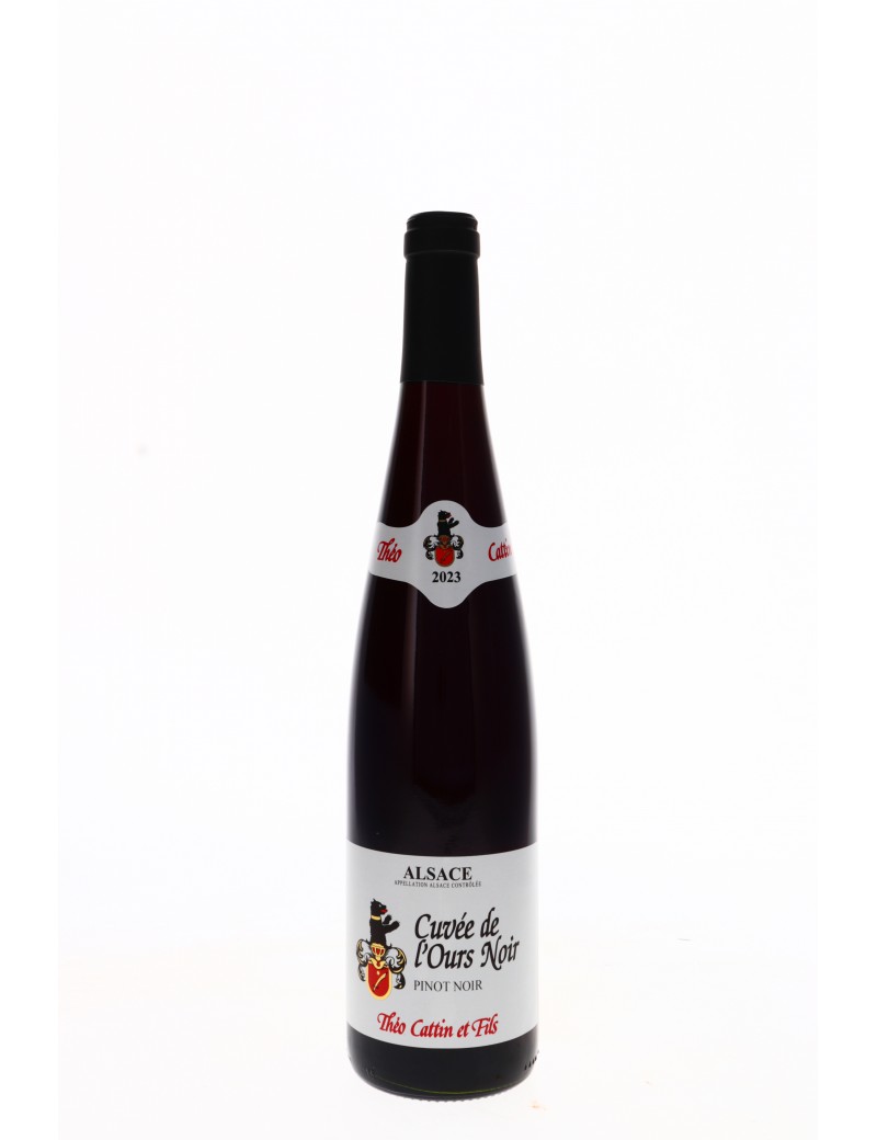 ALSACE PINOT NOIR CUVEE DE L'OURS NOIR CATTIN