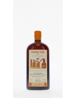 RHUM VELIER WORTHY PARK 2007 59°   70CL