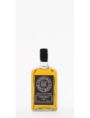 WHISKY CADENHEAD'S CAMERONBRIDGE 26 ANS 1989 56,6°   70CL