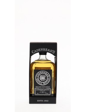 WHISKY CADENHEAD'S GLENBURGIE-GLENLIVET 24 ANS 51,6°   70CL