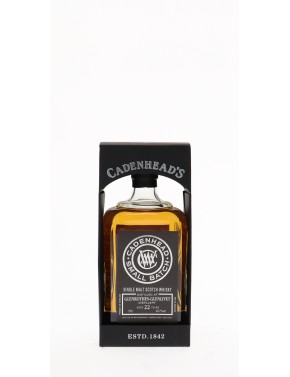 WHISKY CADENHEAD'S GLENROTHES-GLENLIVET 22 ANS 1996 49,7°   70CL